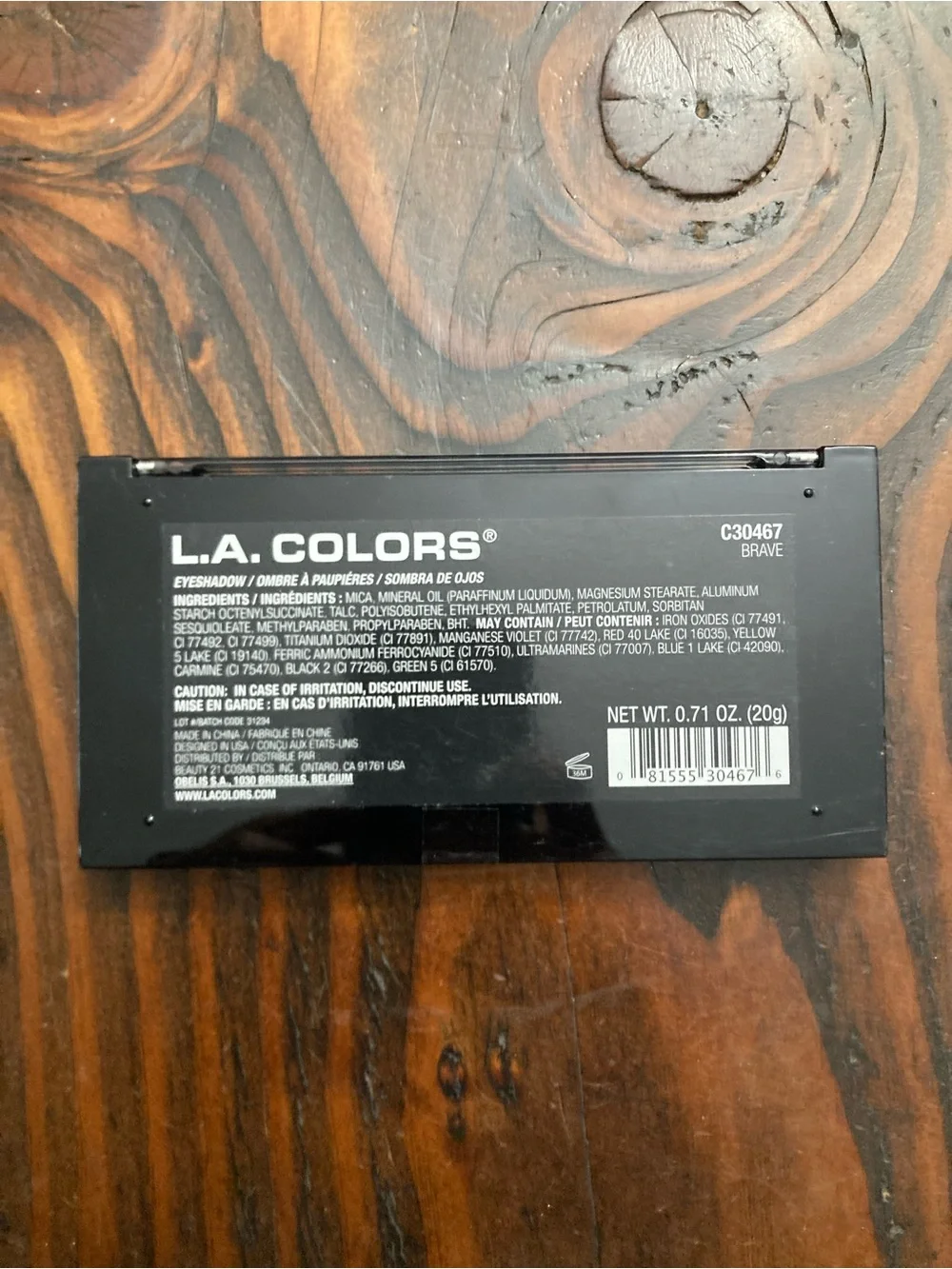 L.A Color Eye Shadow 16 Colors
